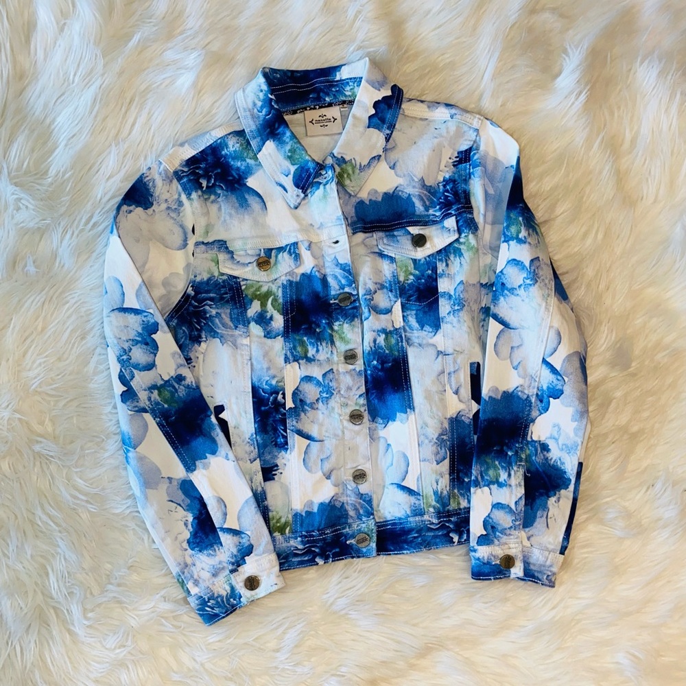 Floral Denim Jacket!